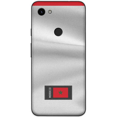 Morocco Soccer Flag Google Pixel 3a Skin